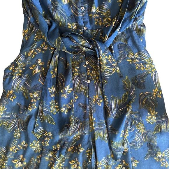 Free People | Floral Jumpsuit with Pockets, Size 2 - Picture 4 of 11